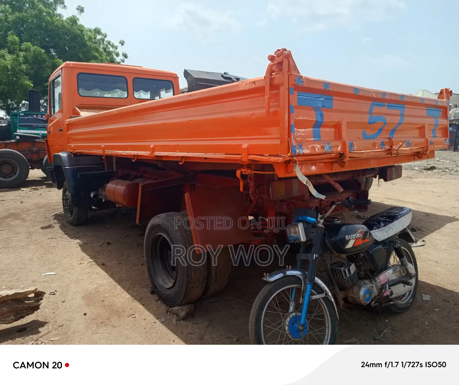 Distress Benz 814 Tipper