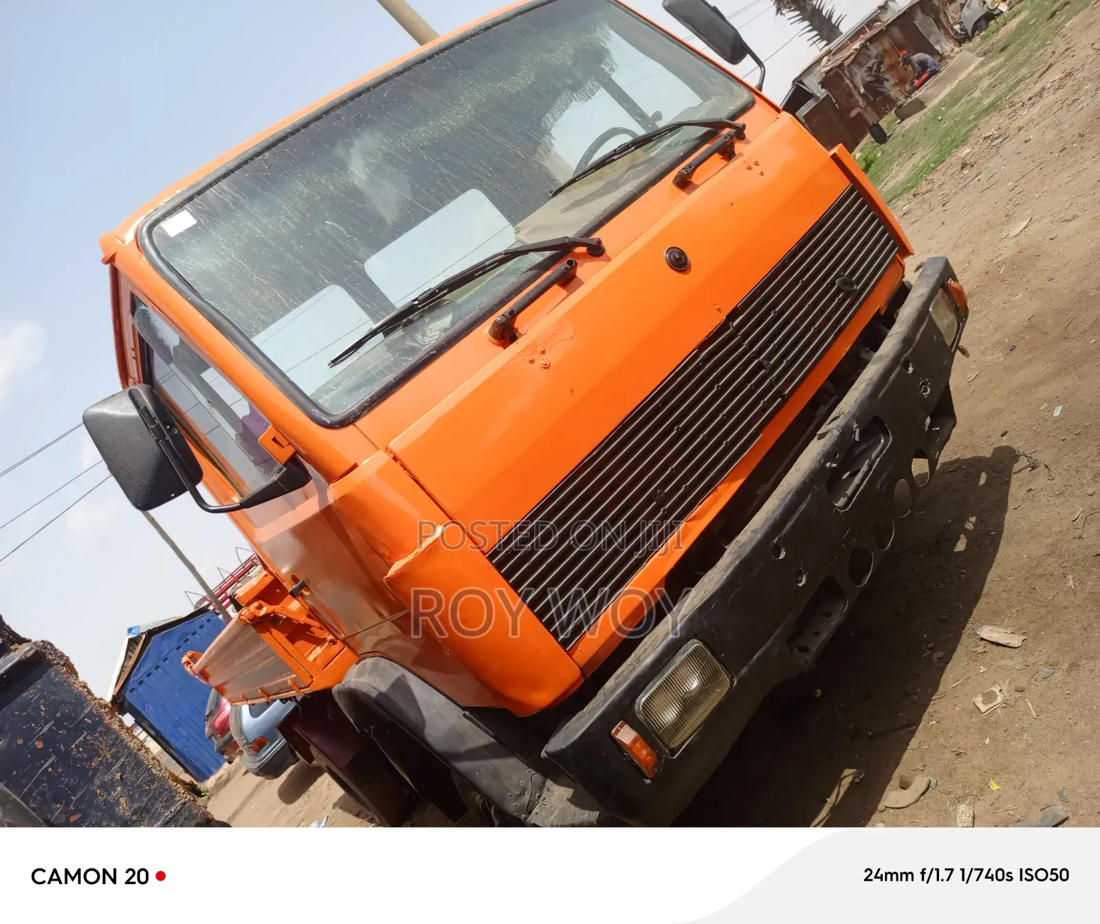 Distress Benz 814 Tipper