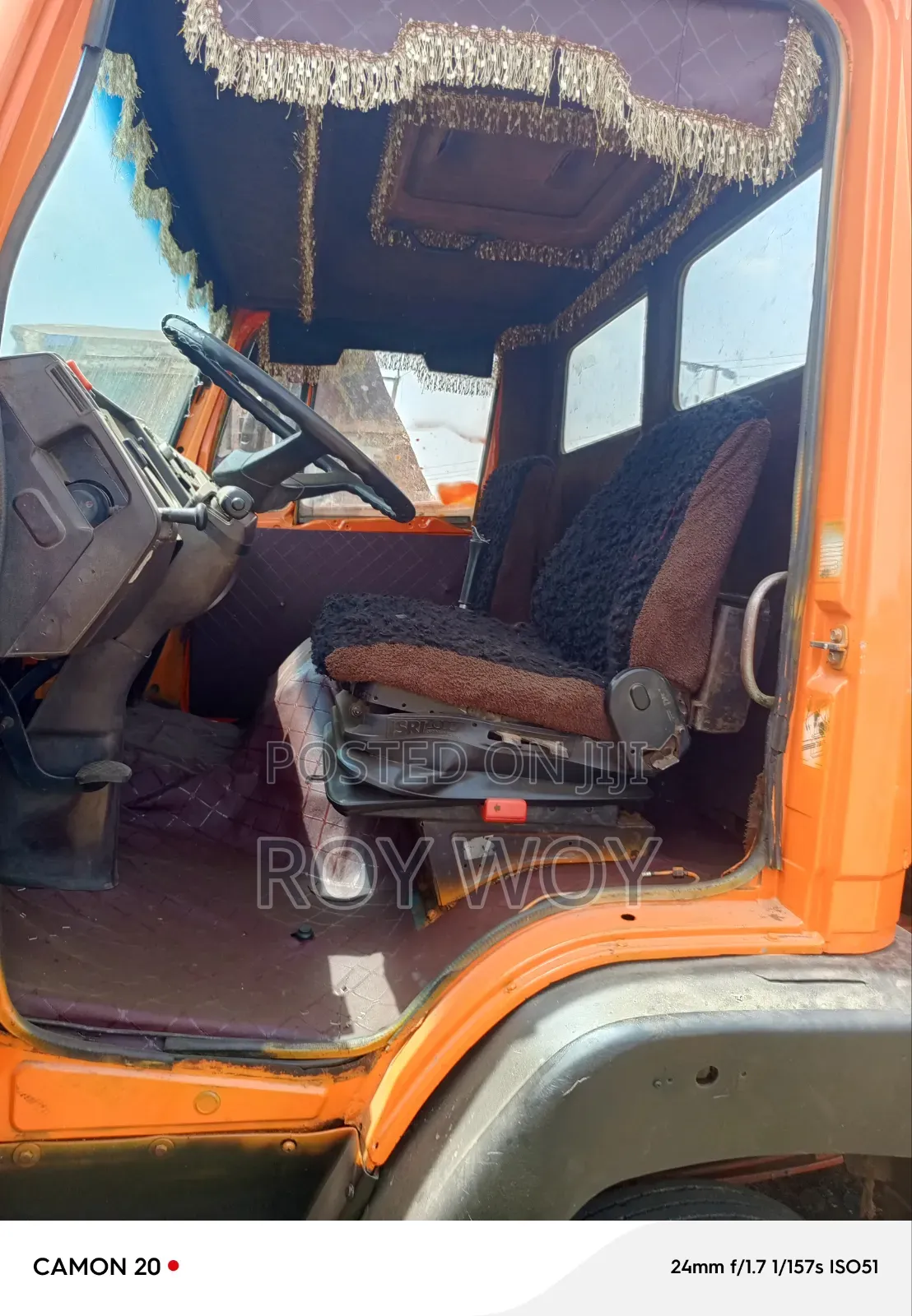 Distress Benz 814 Tipper