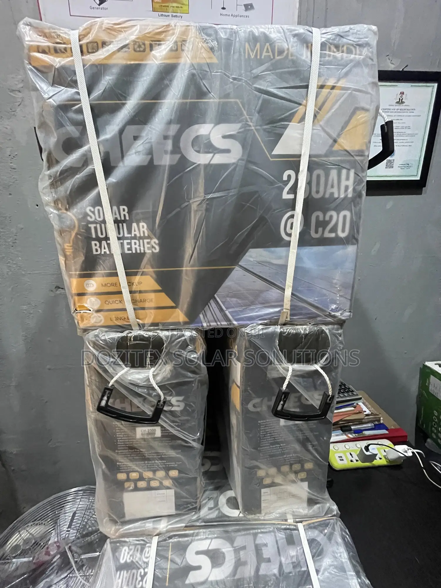 Cheecs Tall Tubular Battery