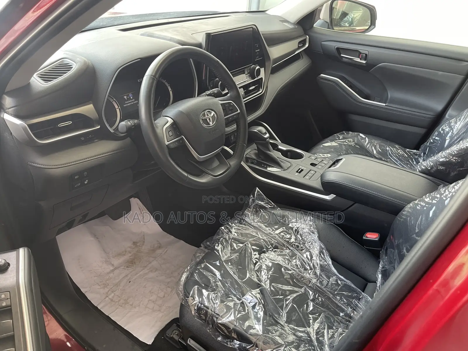 Toyota Highlander 2023 Red