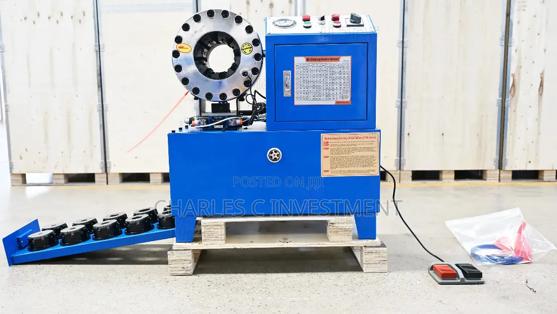 2 Inch Hose Fittings Crimper Hydraulic Hose Crimping Machine