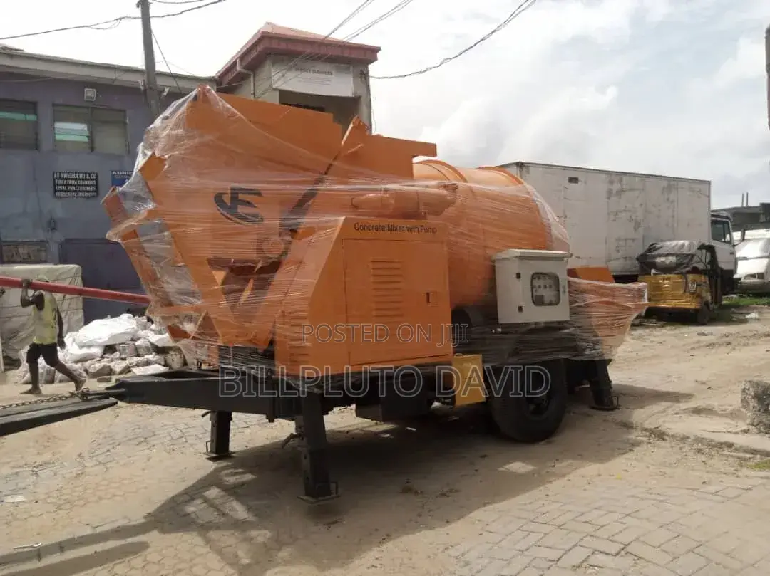 Jbt50-10-85 Concrete Mixer With Pump, a Machine