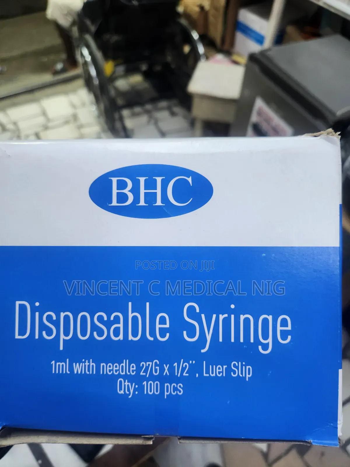 1ml Syringe 27g Needle Disposable