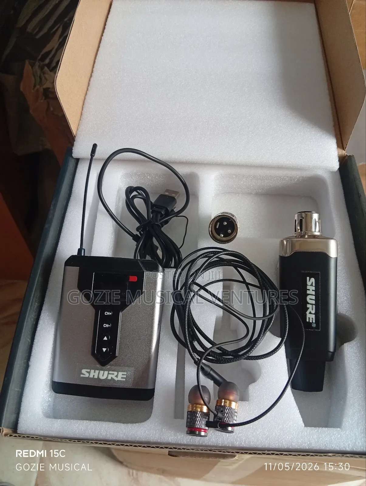 Shure Wireless Stage in-Ear Monitor System