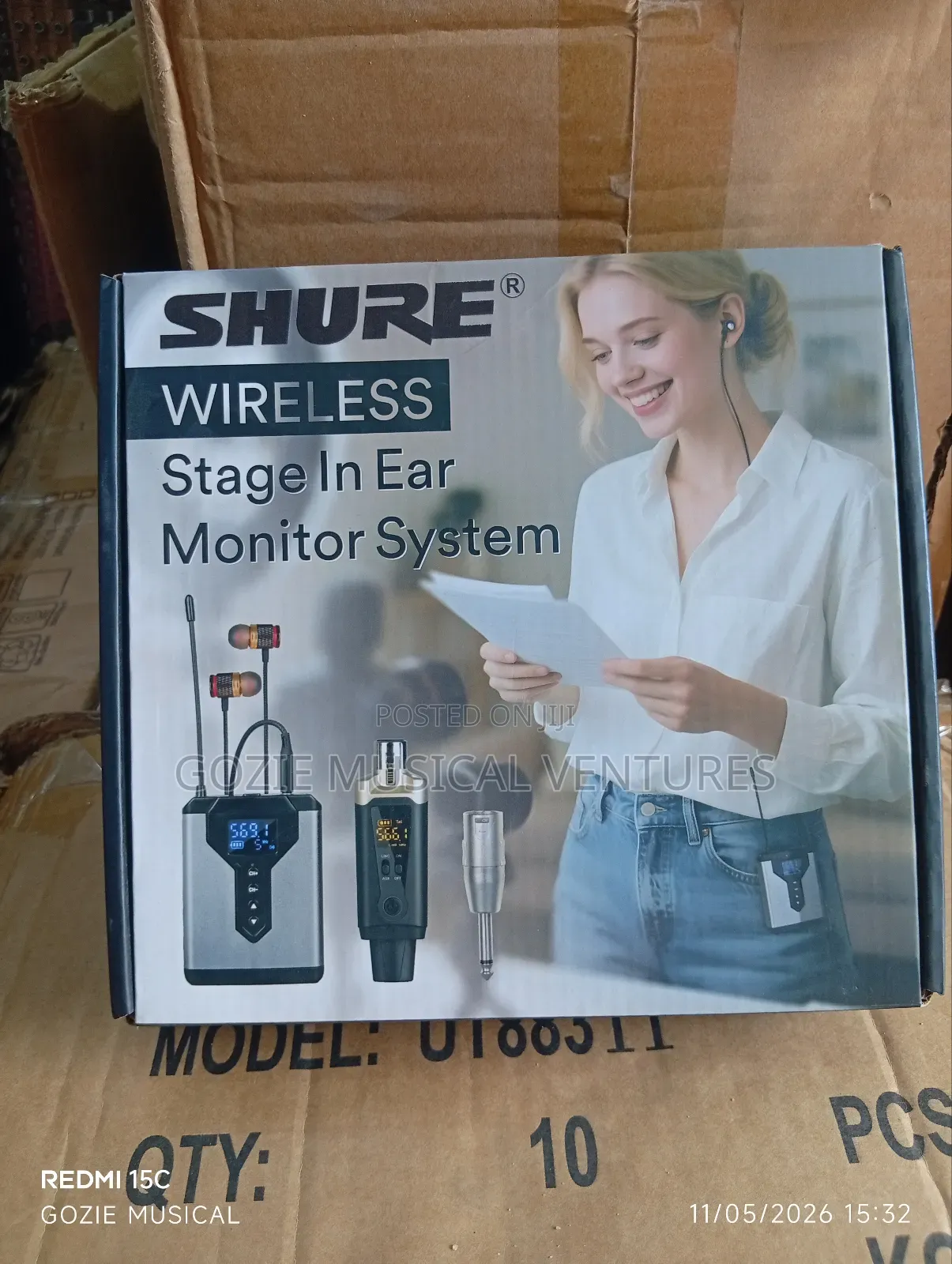Shure Wireless Stage in-Ear Monitor System
