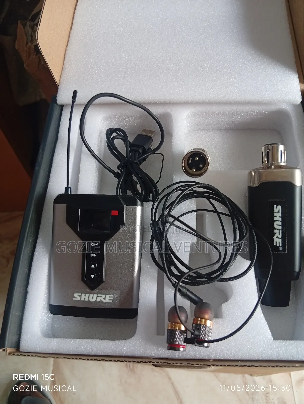 Shure Wireless Stage in-Ear Monitor System