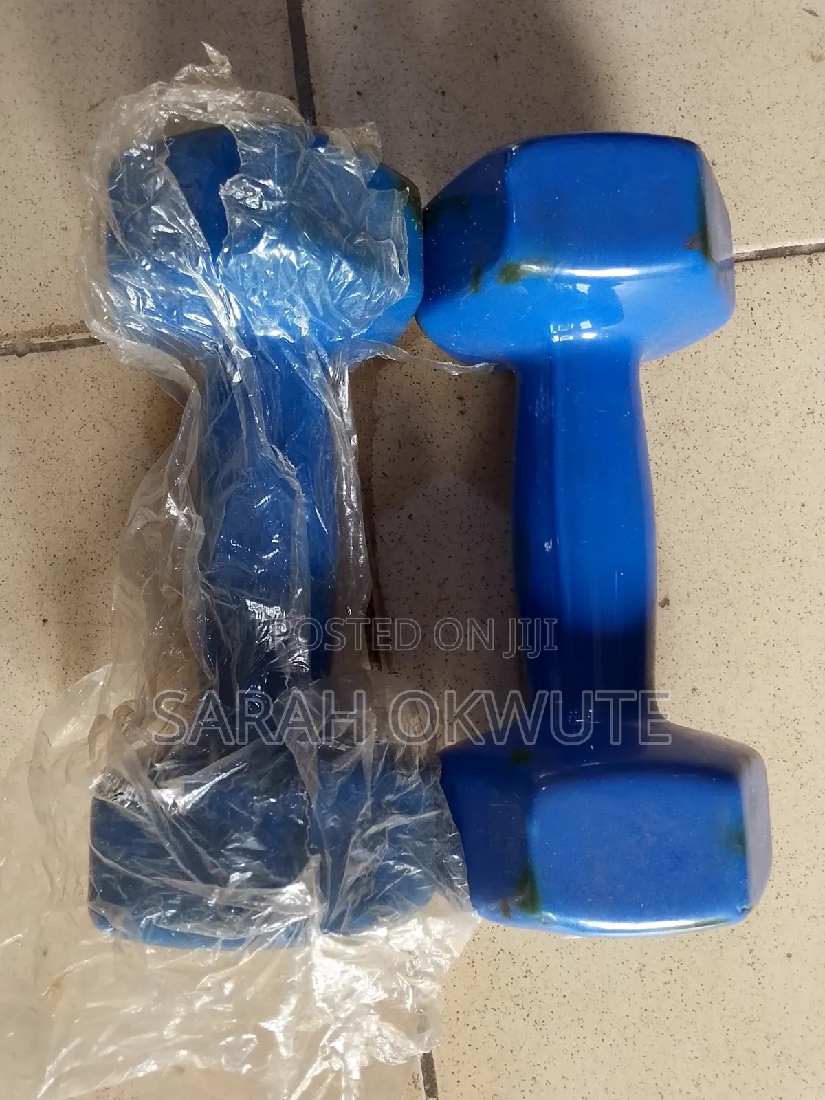 One Pair of 5kg Color Dumbbell