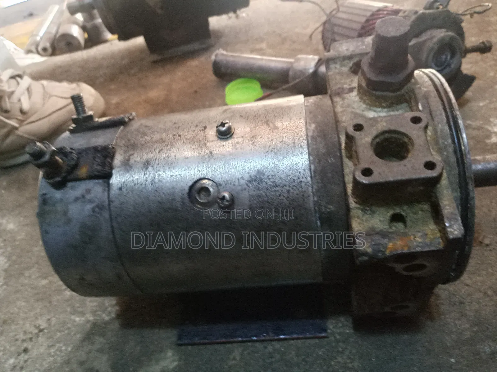 Dc Motor Is Ues for Fuel Les Generator Free Energy Light