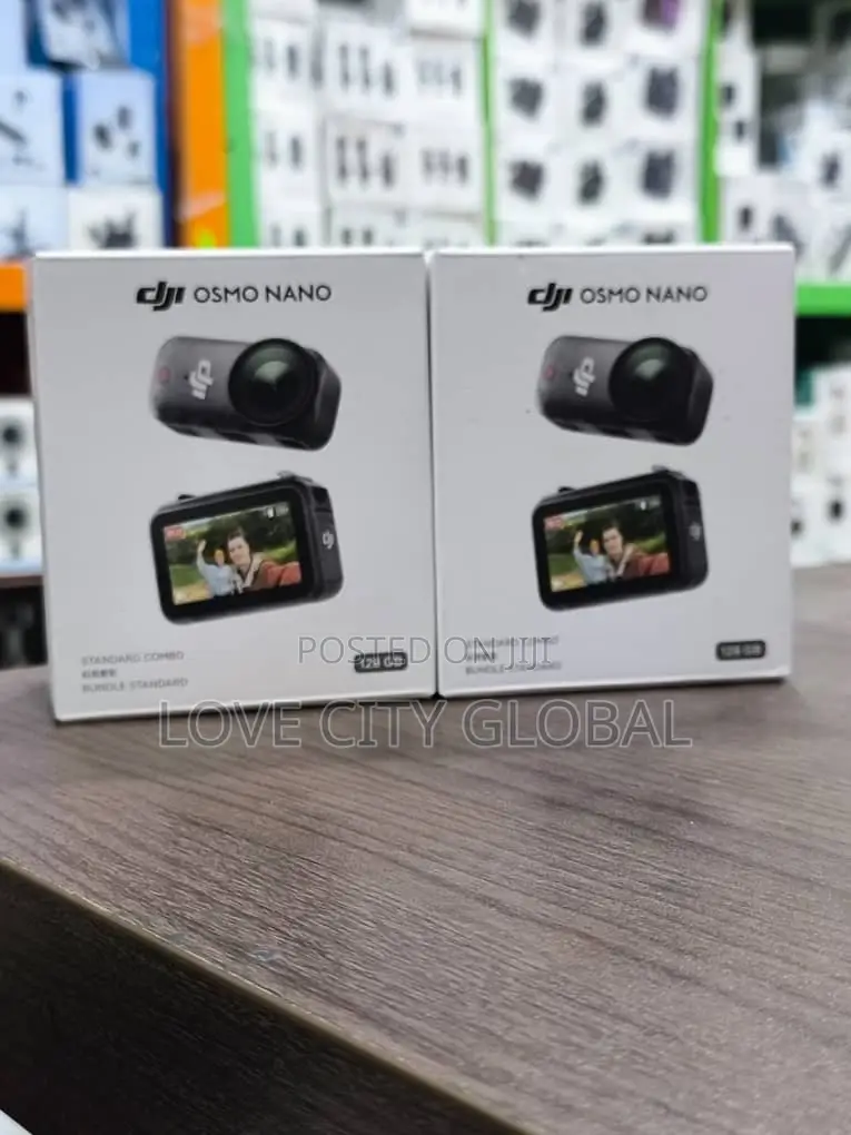 Dji Osmo Nano Action Camera128gb Wearable Magnetic Mount Sport Camera