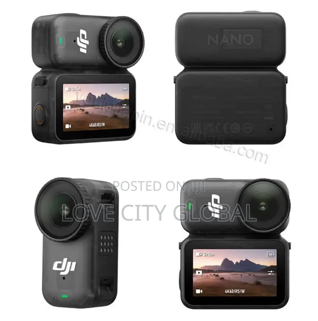 Dji Osmo Nano Action Camera128gb Wearable Magnetic Mount Sport Camera