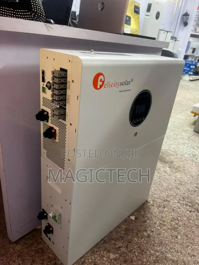 Felicity 5kva Inverter + 5kwh Battery Solar Backup System