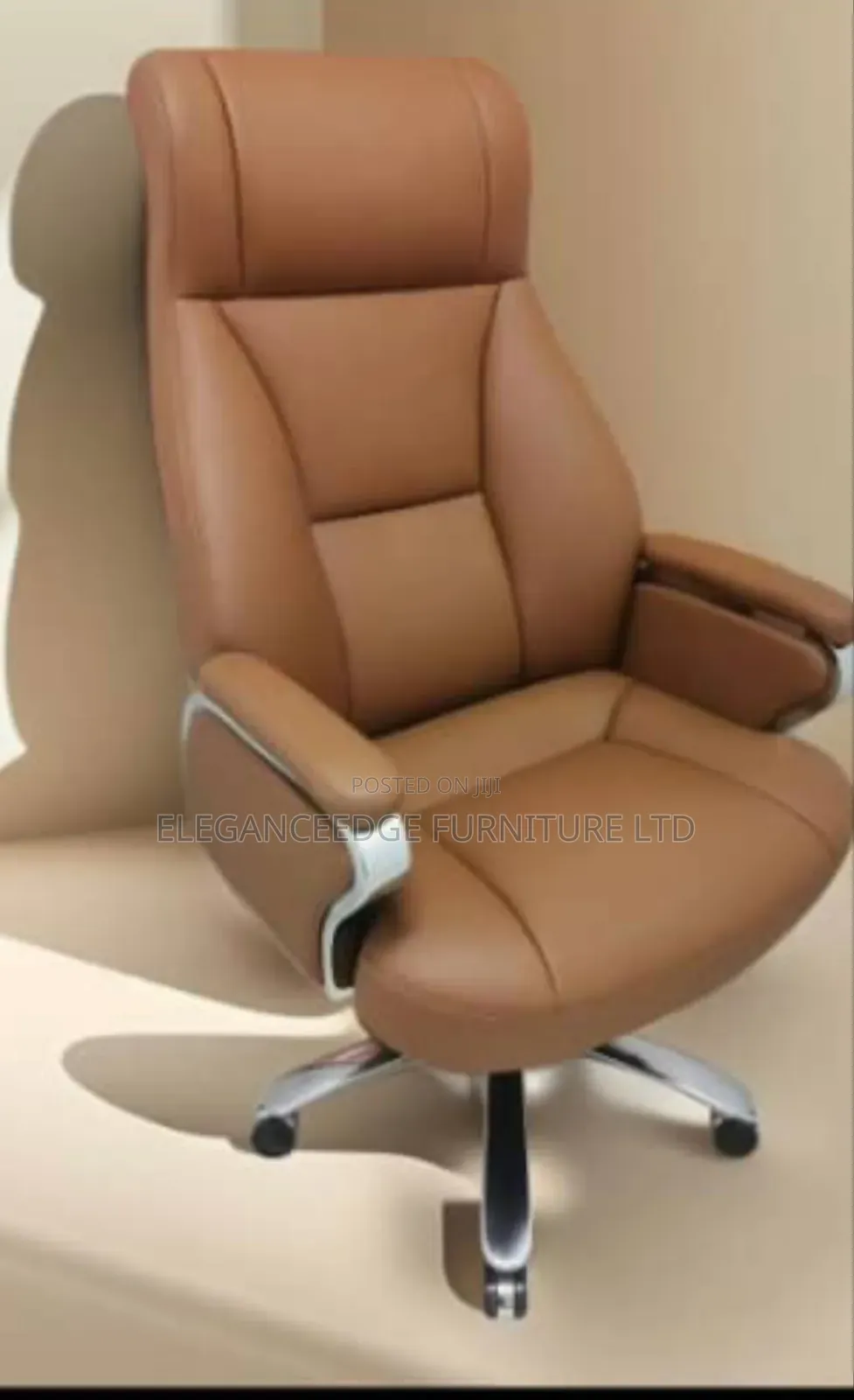 Brown Ergonomic Executive Director's Office Chair