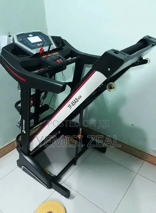 Durable German 2.5hp Treadmill With Incline, Mp3 and Free Weight Scale