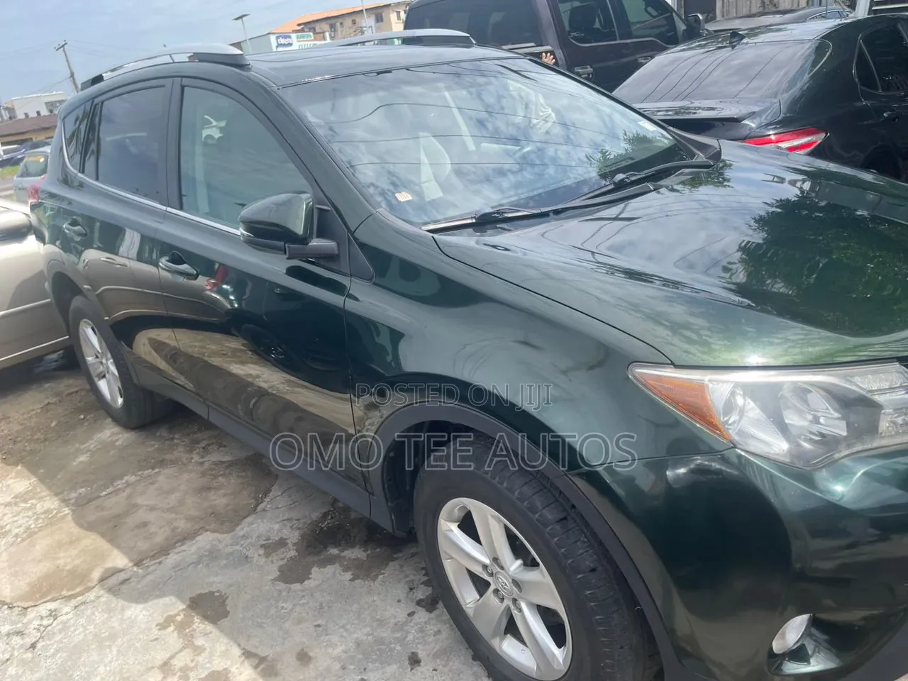 Toyota RAV4 XLE AWD (2.5L 4cyl 6A) 2013 Green