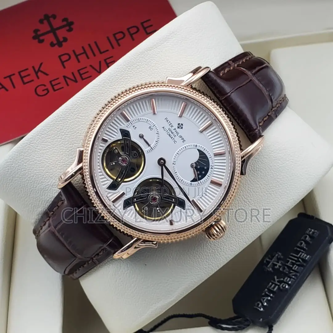Patek Philippe Quality Luxury Men Automatic Engine Wristwatch