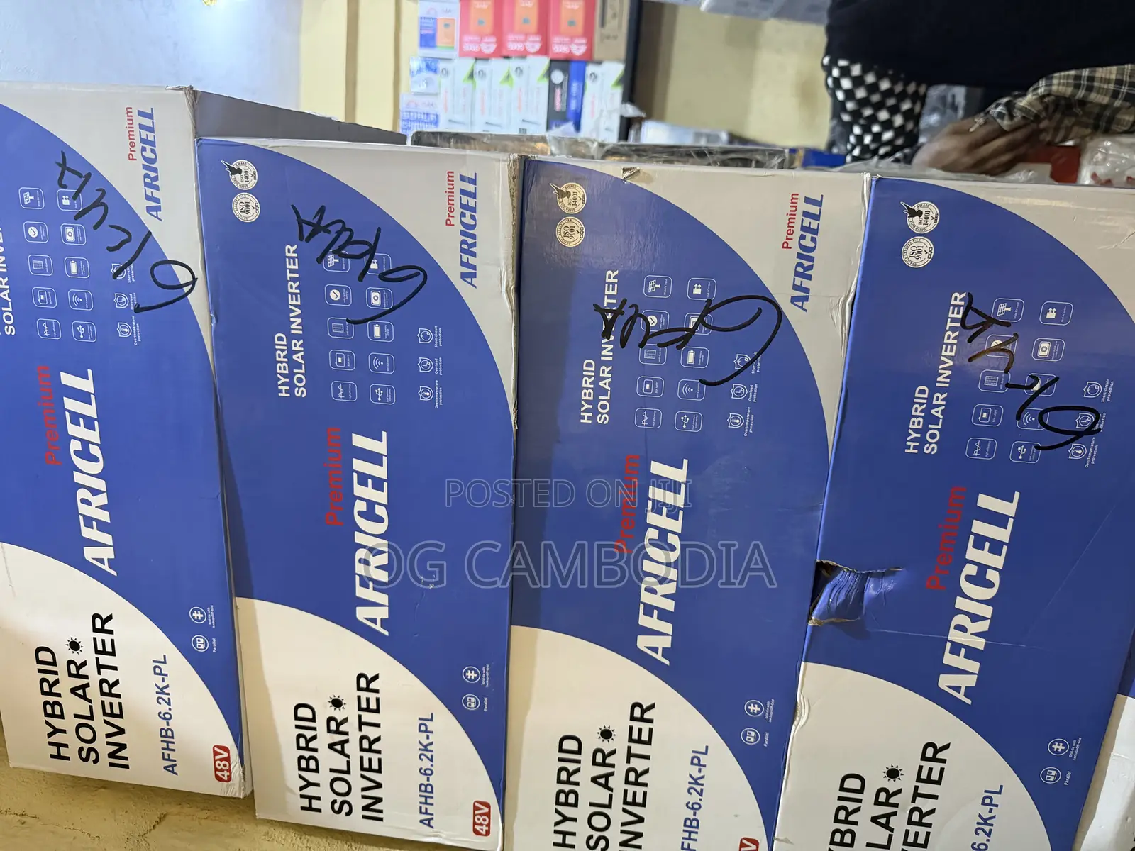 6kva Afrocell Hybrid Solar Inverter