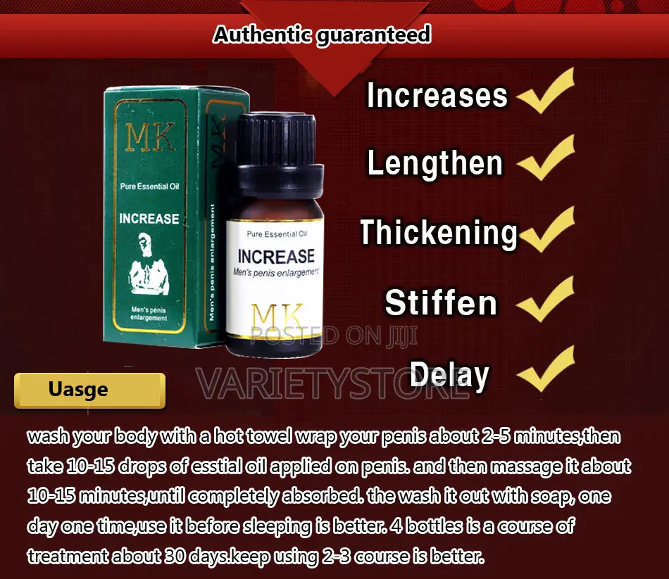 Effective Penis Enlargement Oil