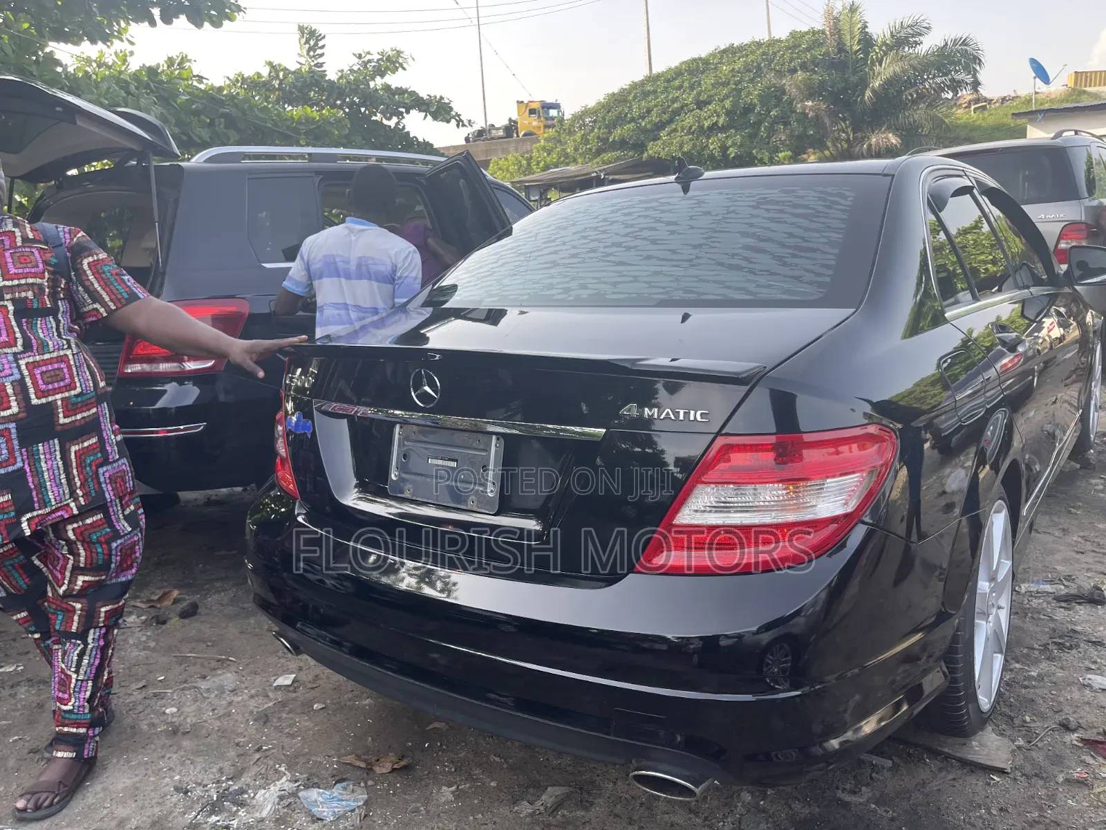Mercedes-Benz C300 Luxury 4Matic Sedan AWD (3.0L 6cyl 7A) 2010 Black