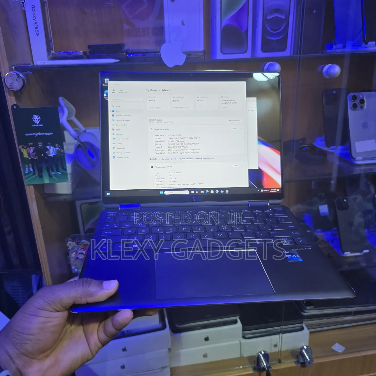 Laptop HP Spectre 14 16GB Intel Core i7 SSD 512GB
