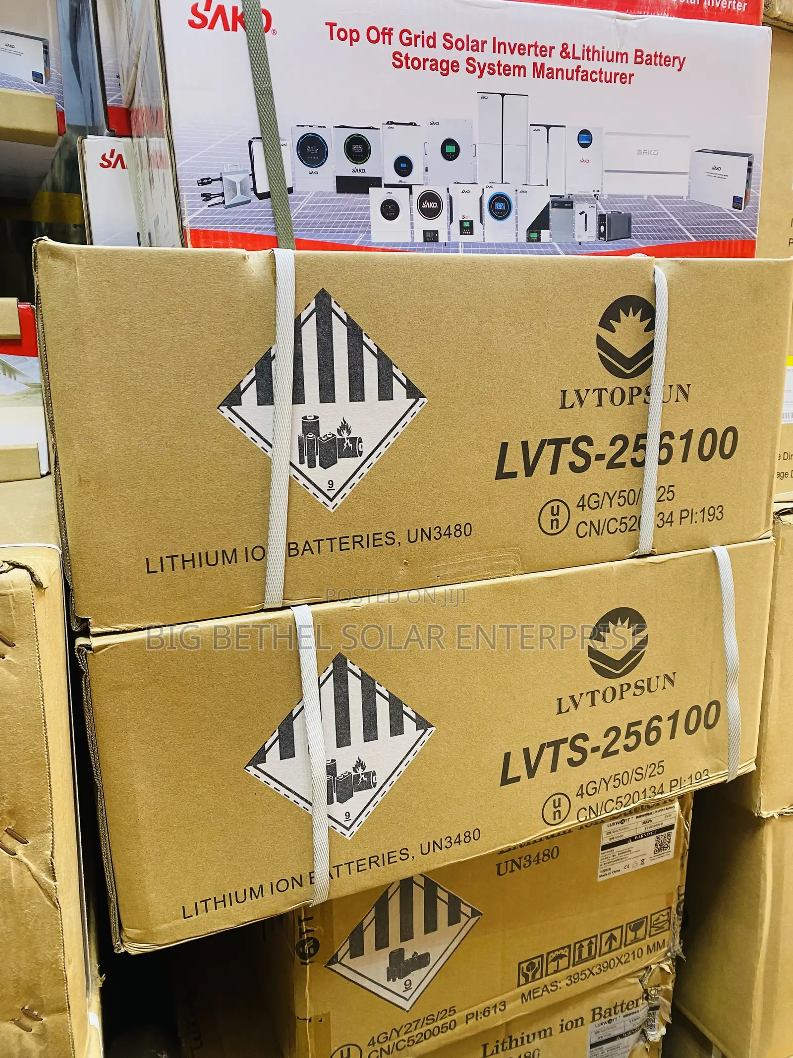 G4 16kwh 5.1.2v 350ah Lvtopson Solar Lithium Battery