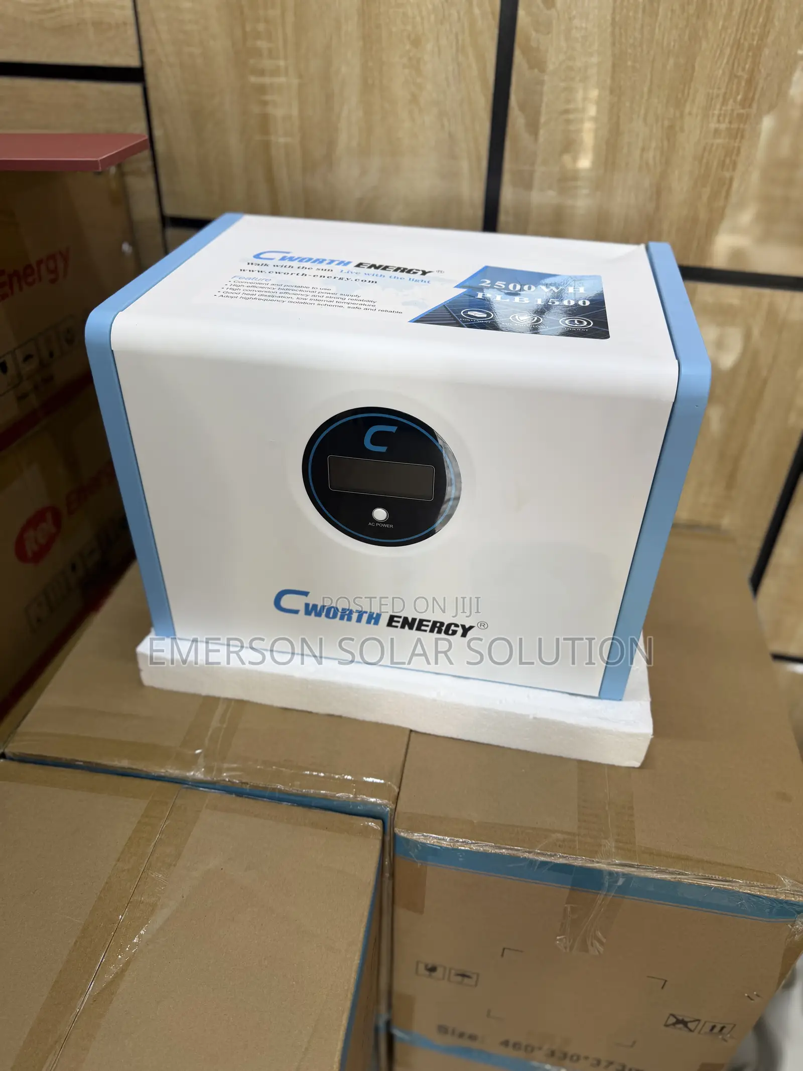2.5kwh 24v 1200kva Cworth Energy Solar Generator