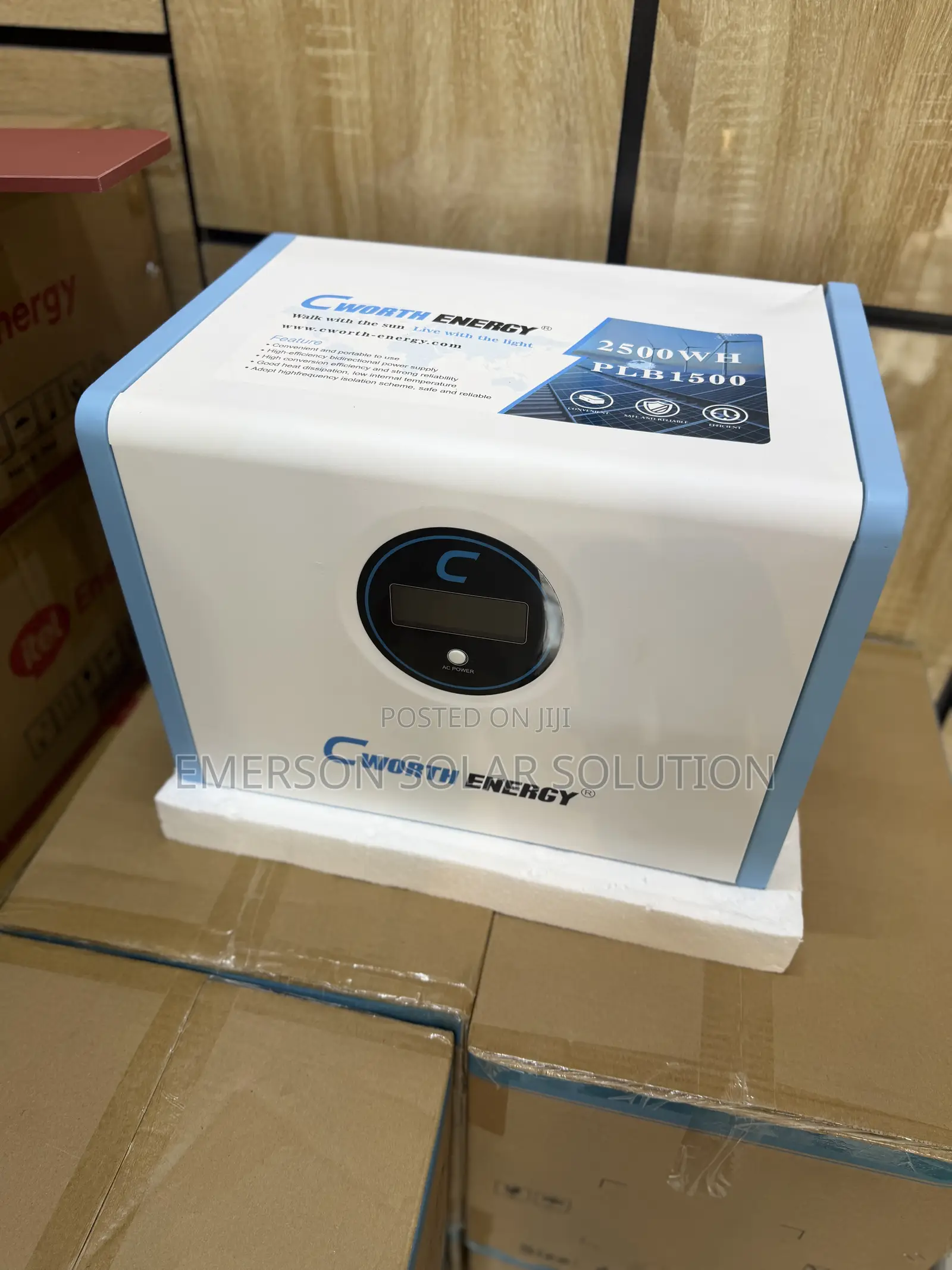 2.5kwh 24v 1200kva Cworth Energy Solar Generator