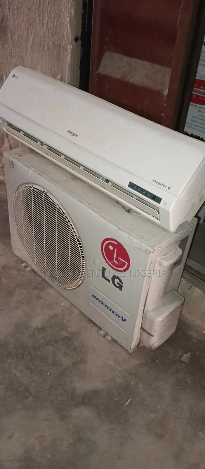 Lg Inverter Split Unit Ac,Tokunbo Uk Use First Grade,Fully Cooper.
