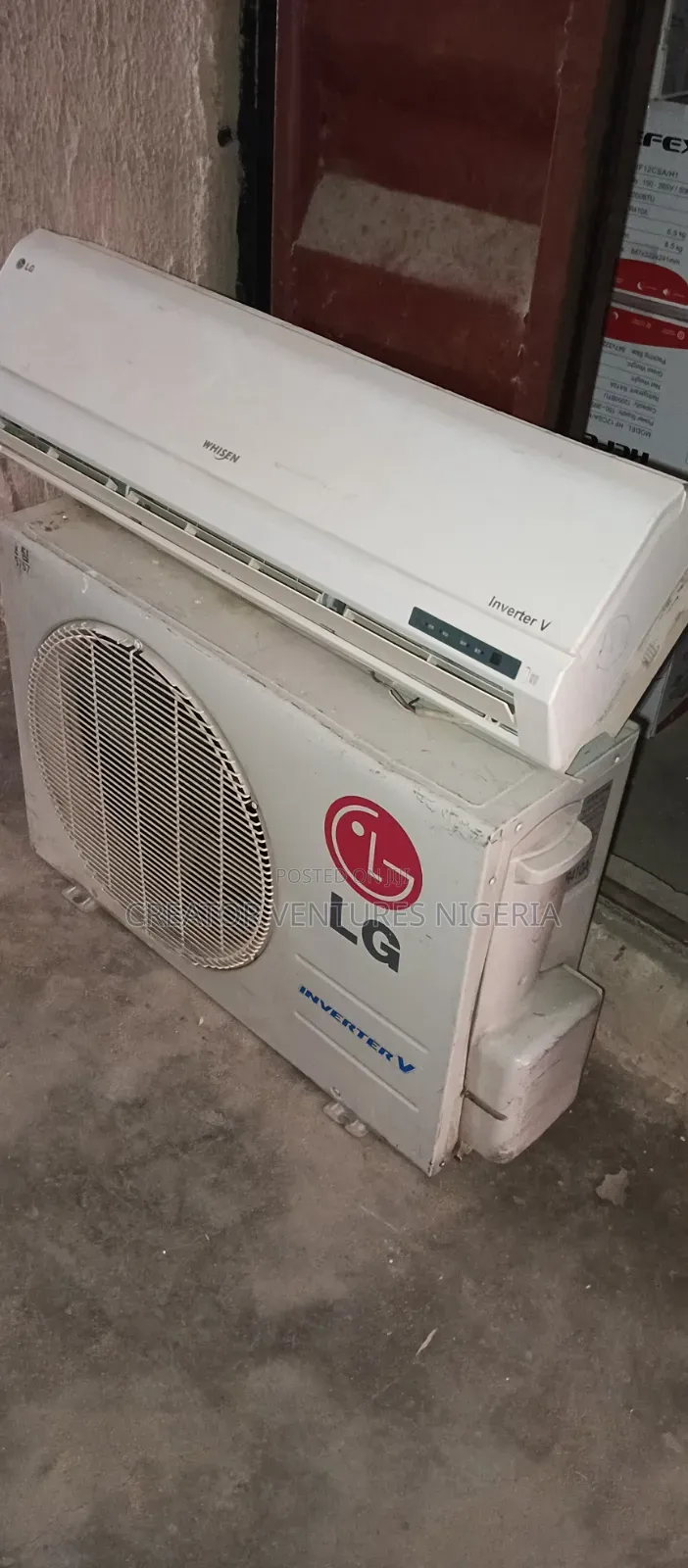 Lg Inverter Split Unit Ac,Tokunbo Uk Use First Grade,Fully Cooper.