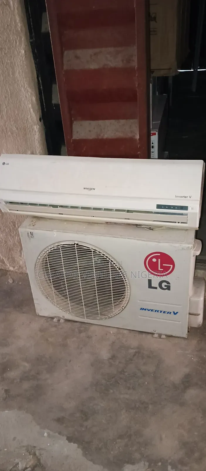 Lg Inverter Split Unit Ac,Tokunbo Uk Use First Grade,Fully Cooper.