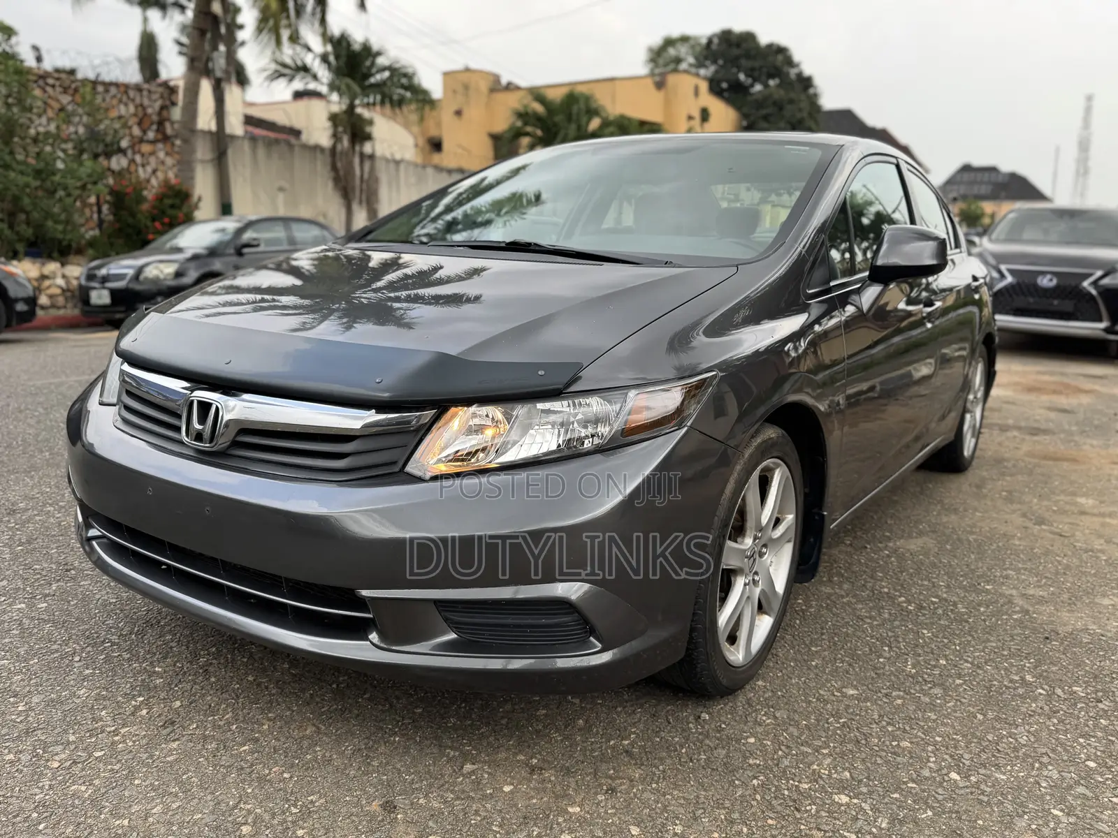 Honda Civic EX Sedan 2012 Gray
