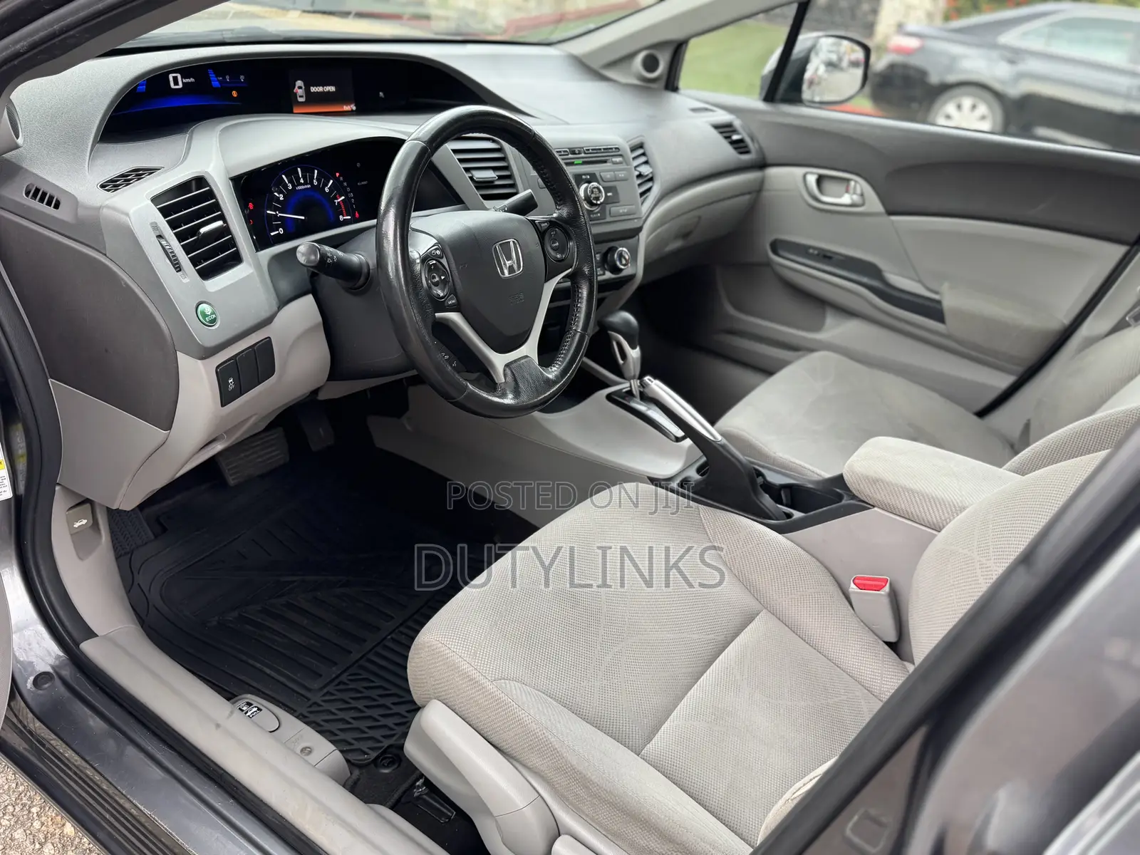 Honda Civic EX Sedan 2012 Gray