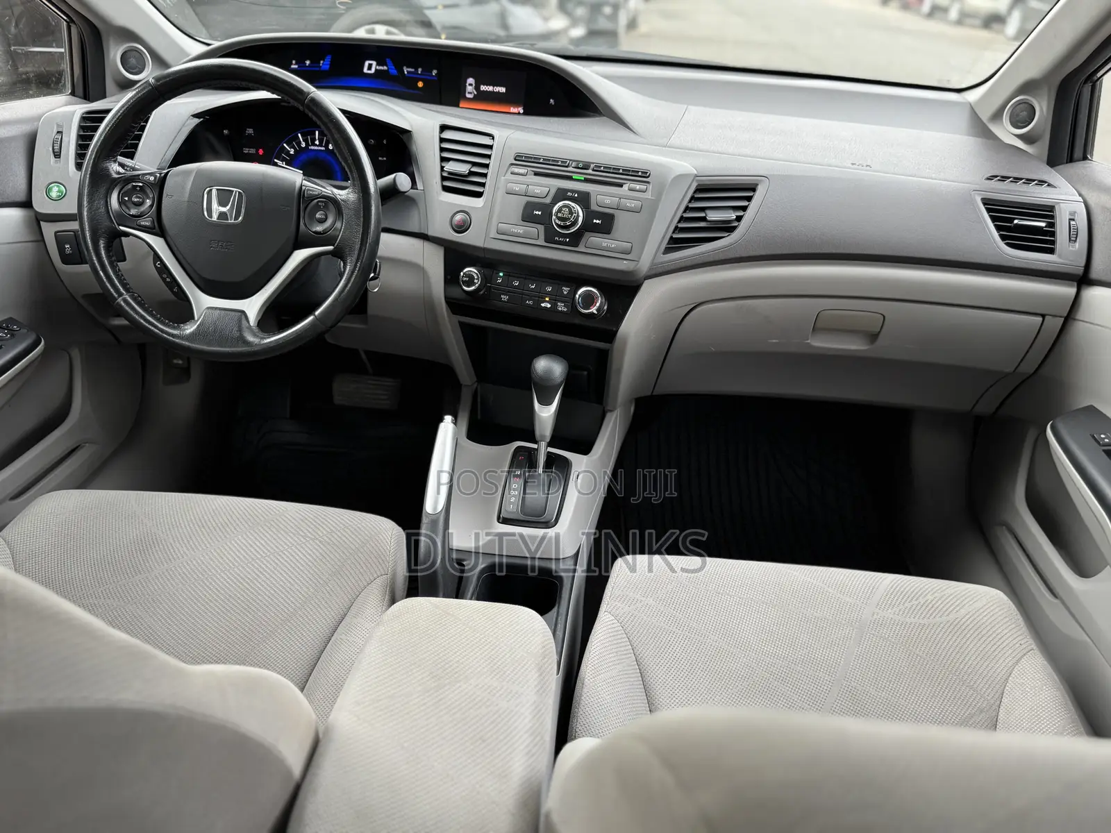 Honda Civic EX Sedan 2012 Gray