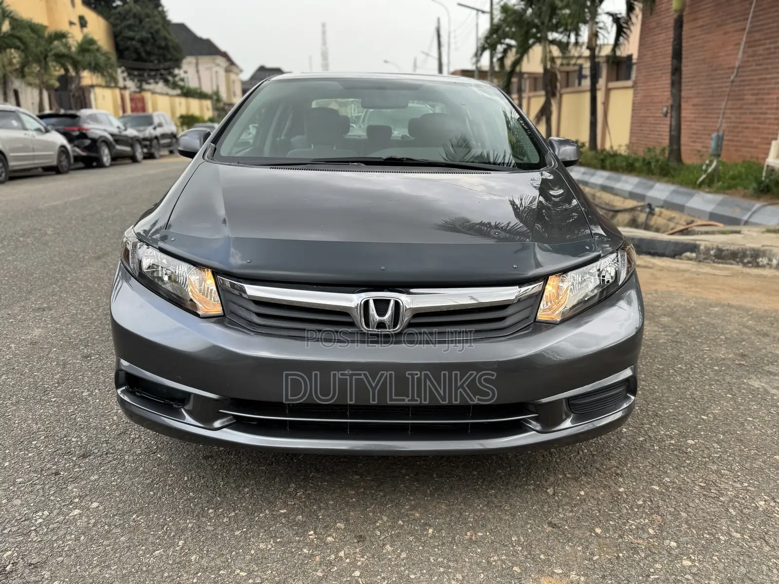 Honda Civic EX Sedan 2012 Gray