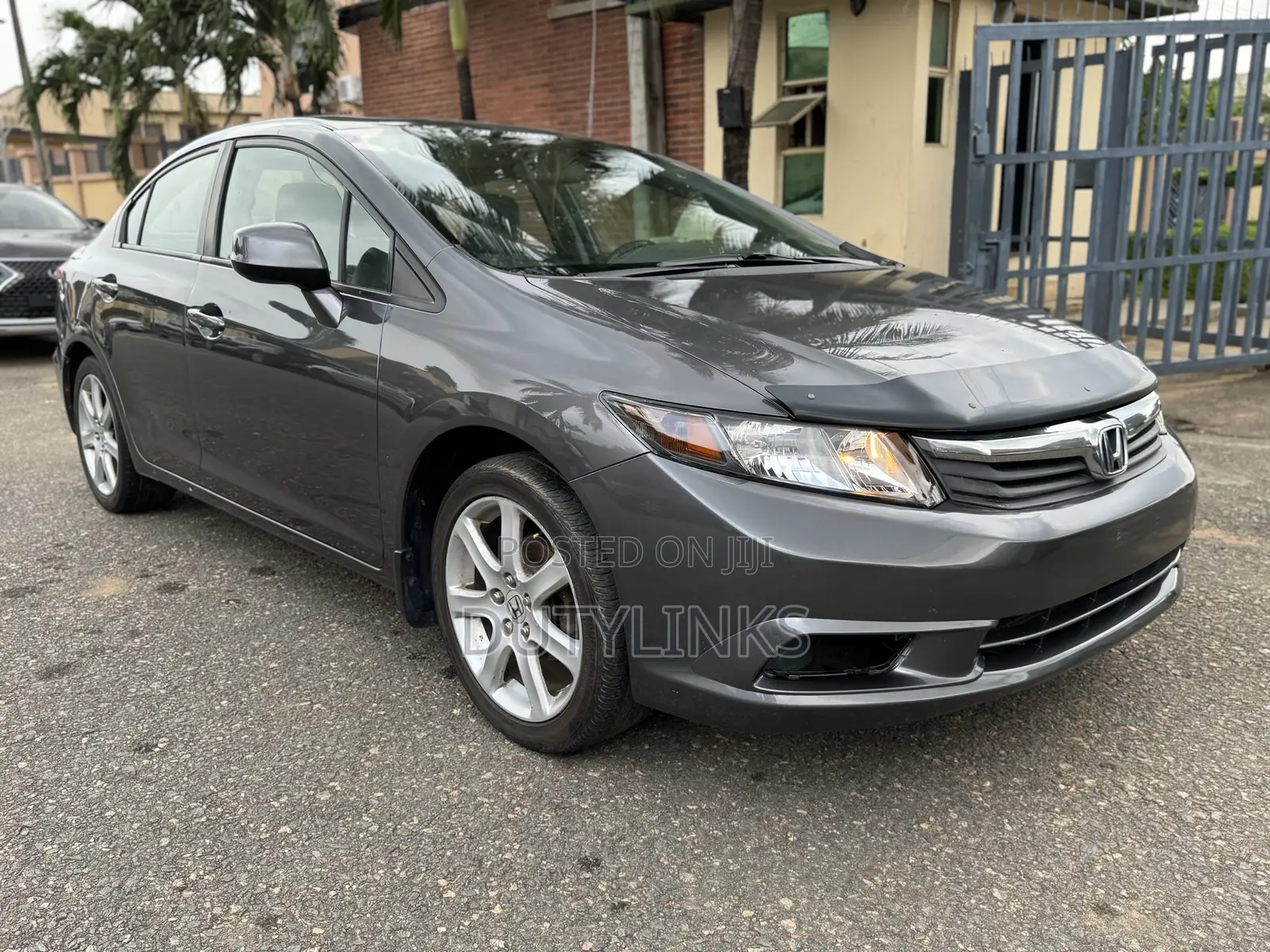 Honda Civic EX Sedan 2012 Gray