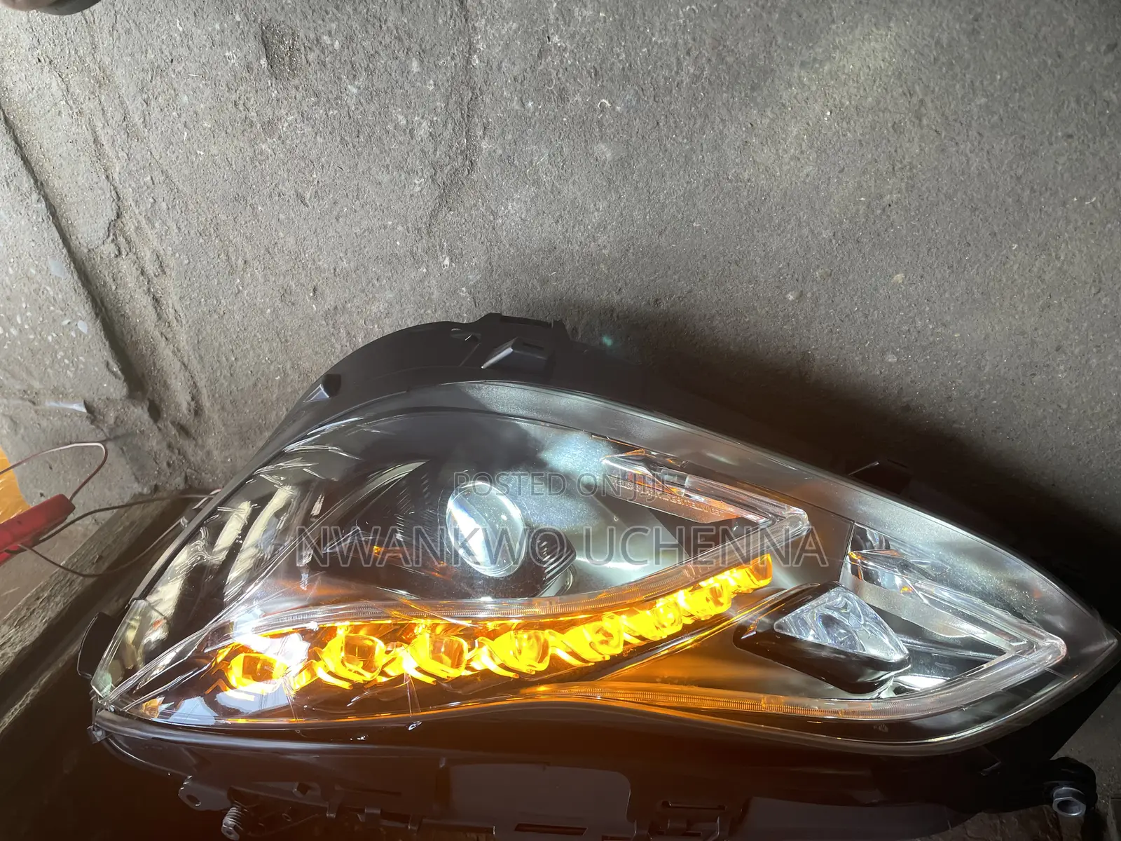Headlamp E350 2016 Original Plug and Play