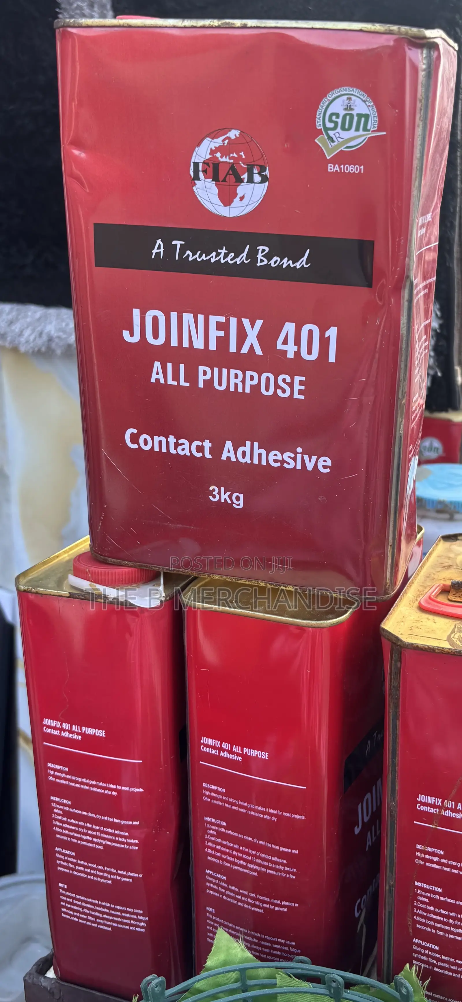 Fiab Joinfix 401 All Purpose Contact Adhesive