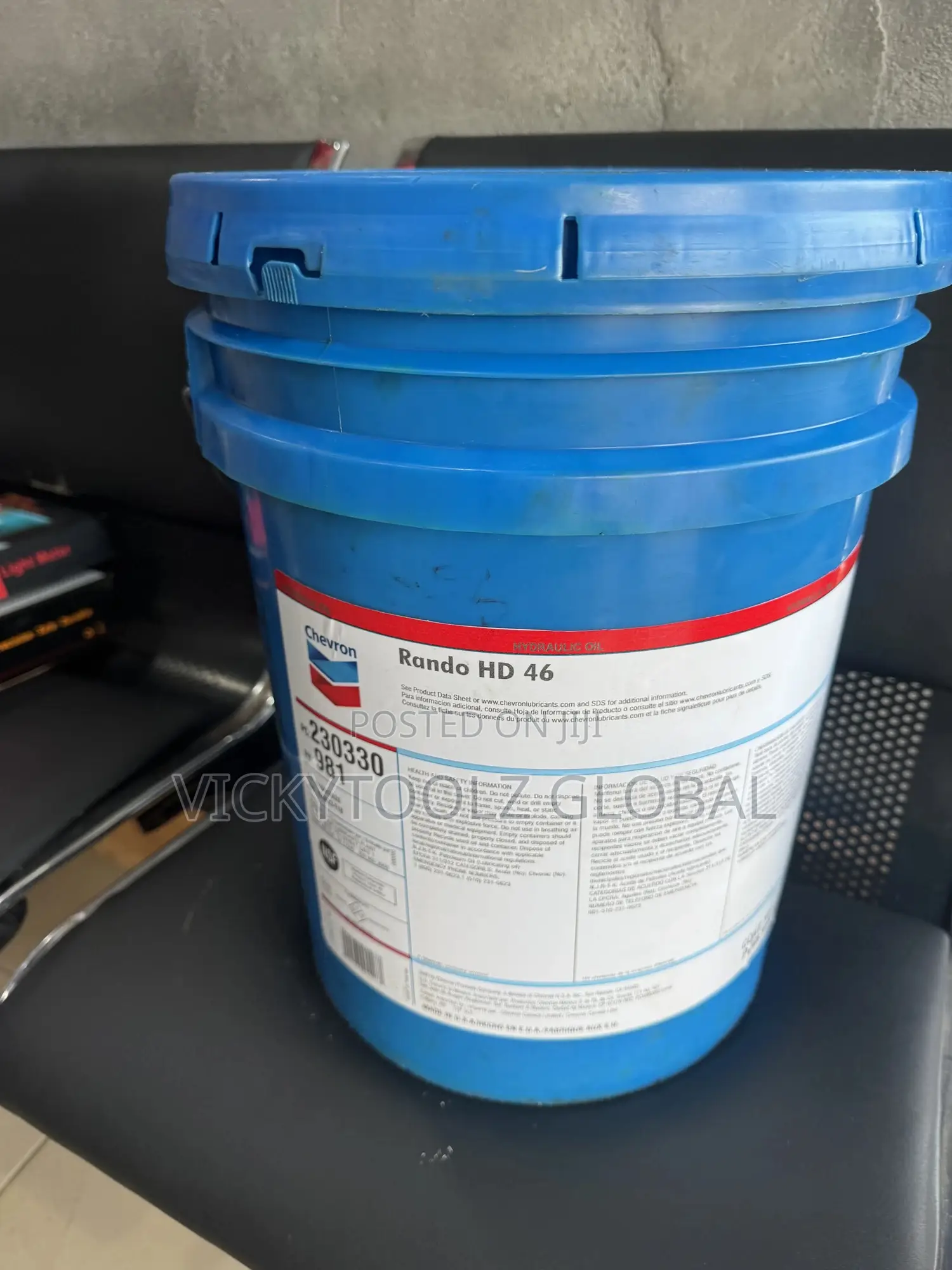Chevron Rando Hd 46 Anti-Wear Hydraulic Oil