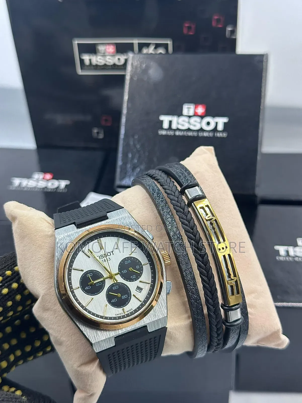 Tissot Watch and Bracelet