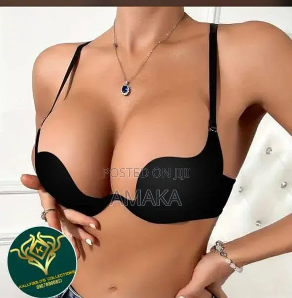 U-Shaped Plunge Push-Up Bra