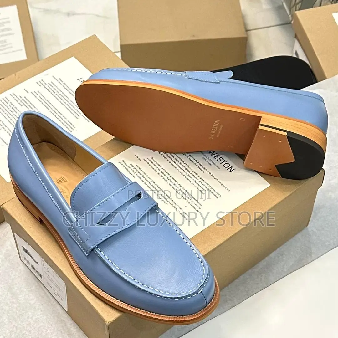 J.M Weston Quality Luxury Men Genuine Leather Cooperate Shoe