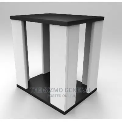 Jella Series Side Table - Black White