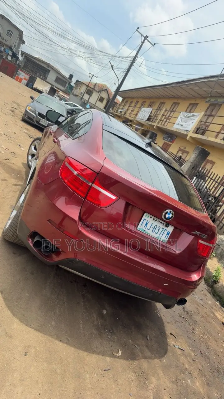 BMW X6 2012 Red
