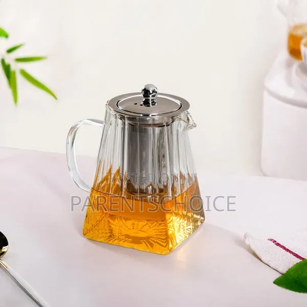 Glass Teapot With Strainer 900ml