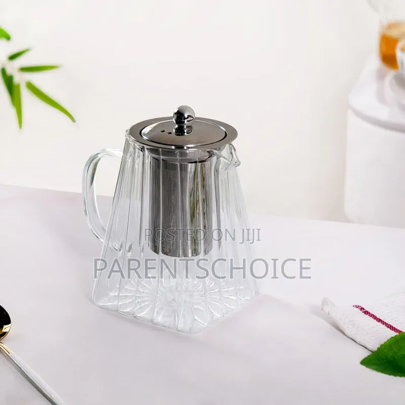 Glass Teapot With Strainer 900ml