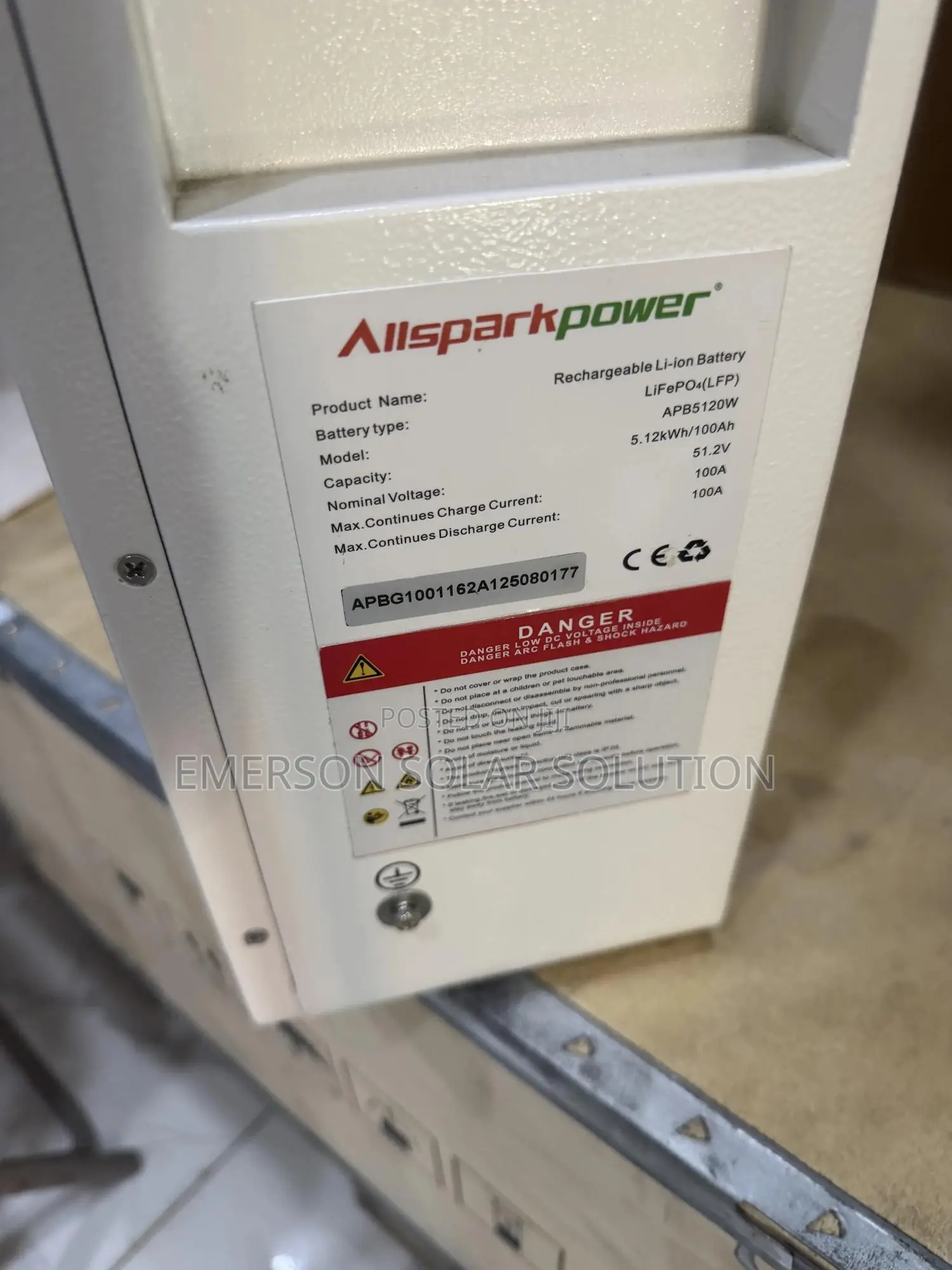 5kwh 48v Allspark Power Lithium Battery