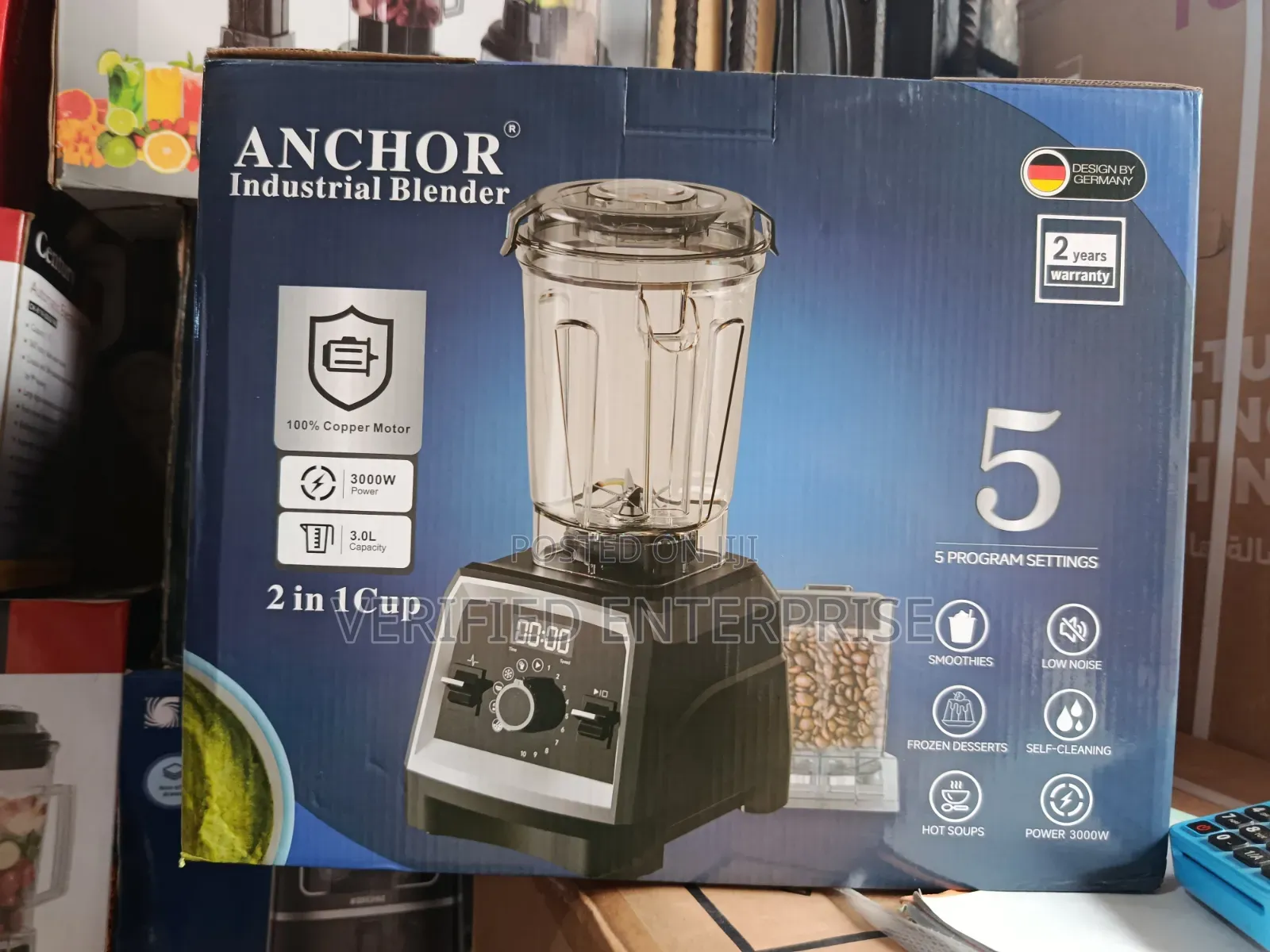 Anchor Industrial Blender - 3000w