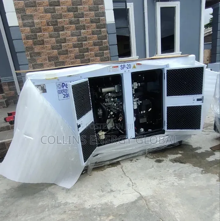 20kva Brand New Uk Perkins Soundproof Copper Coil Generator