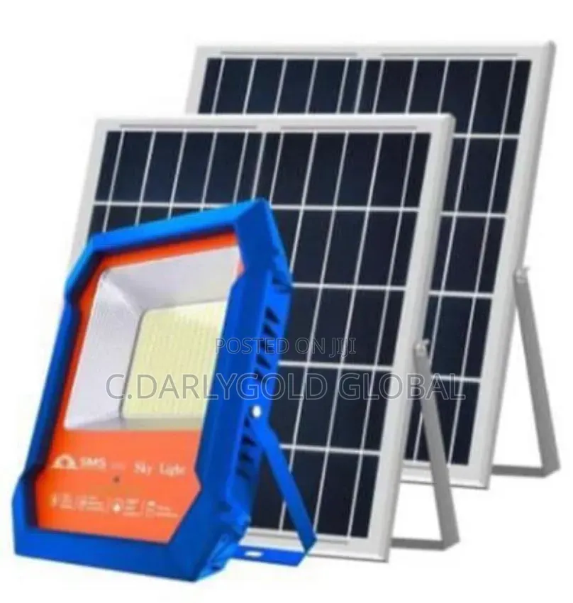 SMS 400watts Solar Flood Light With Double Separate Panels