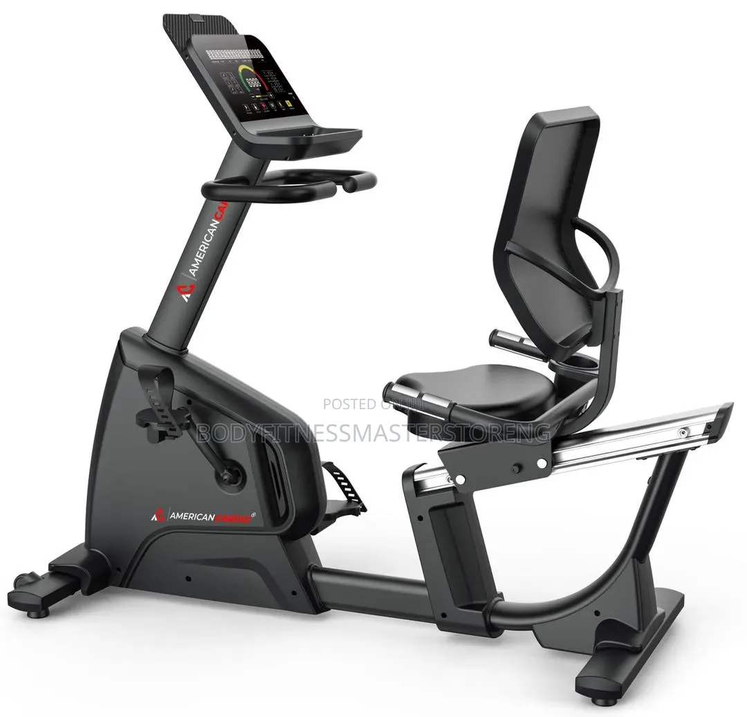 American Fitness Commercial Recumbent Bike.